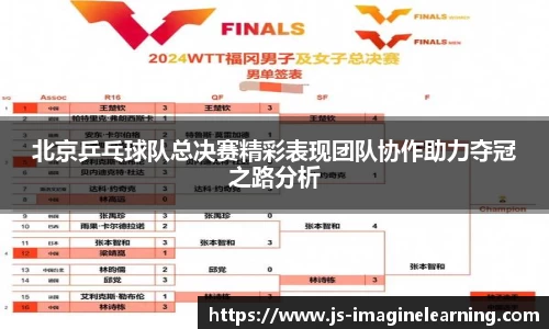 北京乒乓球队总决赛精彩表现团队协作助力夺冠之路分析